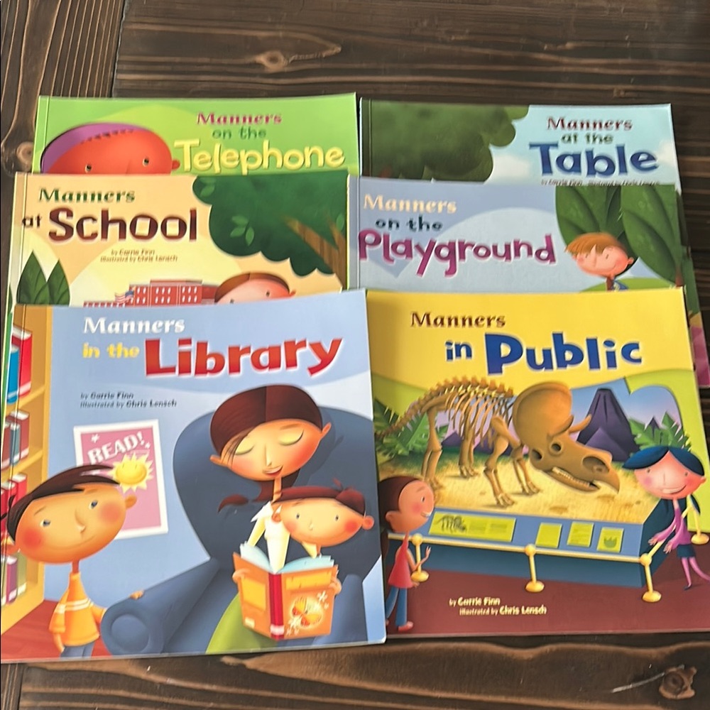 Children's Manners Book Set